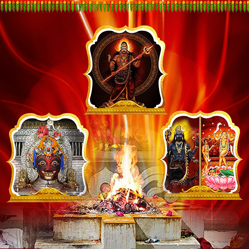 Akash Bhairava and Kalabhairava + Mahavidya Chinnamasta Dual Shakti Homam