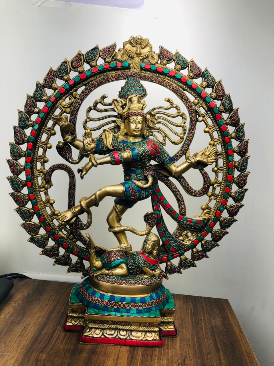 Brass Nataraja Idol