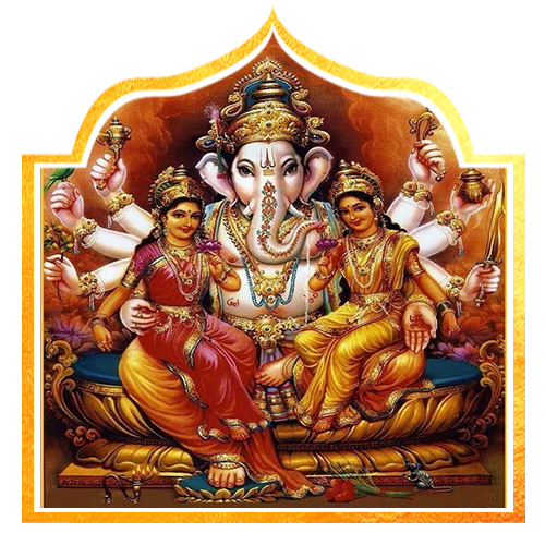 Dhurvaa Ganapathy, Nritya Ganapati, Durga Ganapathi, Lakshmi Ganapathi and Siddhi Buddhi Ganapati Homam