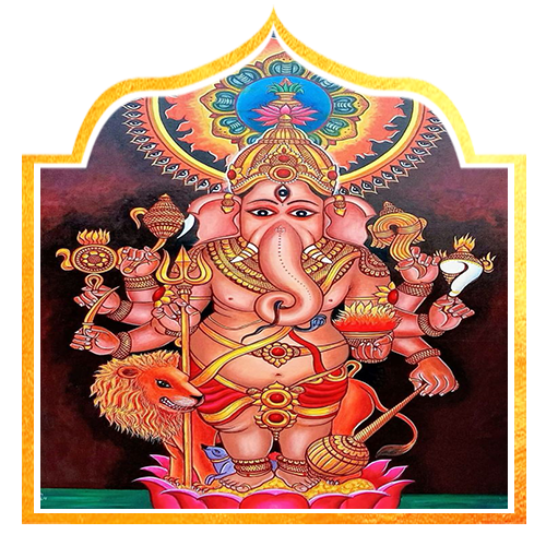 Dhurvaa Ganapathy, Nritya Ganapati, Durga Ganapathi, Lakshmi Ganapathi and Siddhi Buddhi Ganapati Homam