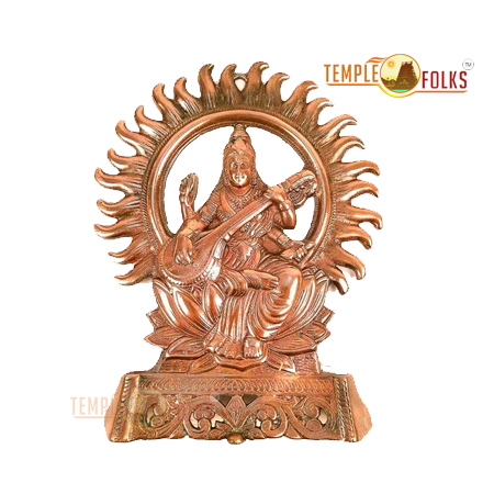 Saraswati Idol Wall Hanging