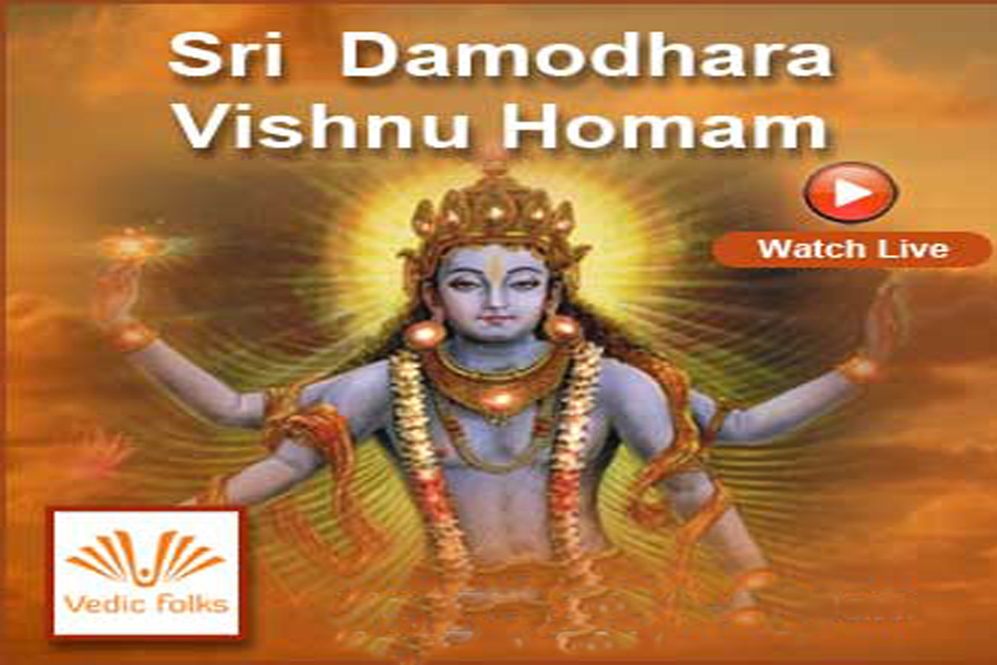 Damodhara Vishnu homam