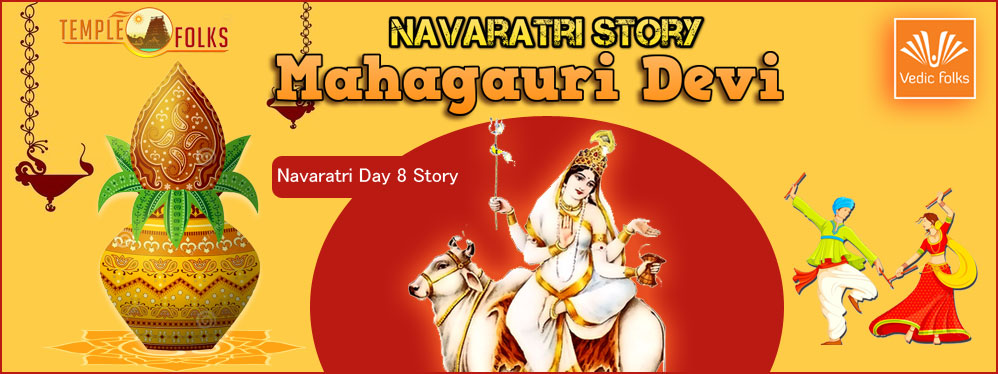 Navaratri Day 8 Mahagauri Devi
