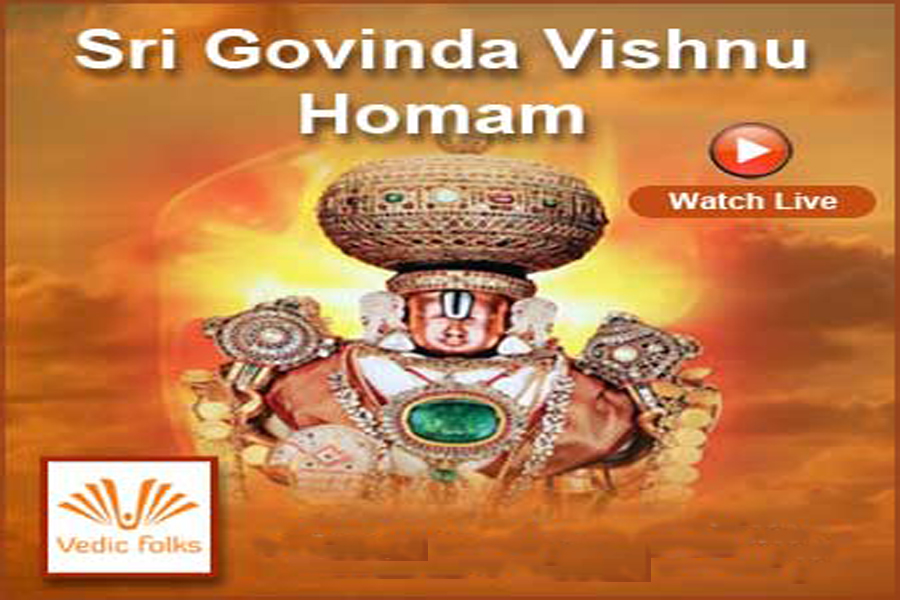 Govinda Vishnu homam