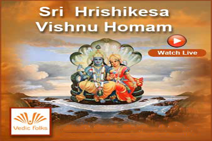 Hrishikesa Vishnu homam