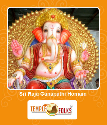 Sri Raja Ganapathi homam