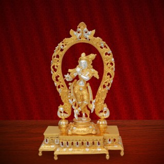 Standing Krishna with Arch