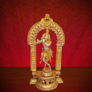 Standing Krishna with Flute & Arch