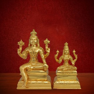 Vishnu with Lakshmi